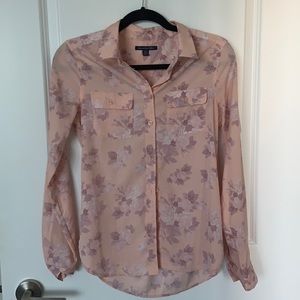 American eagle floral shirt